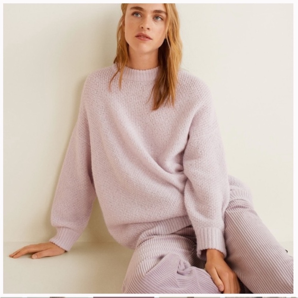 Mango Lilac Sweater